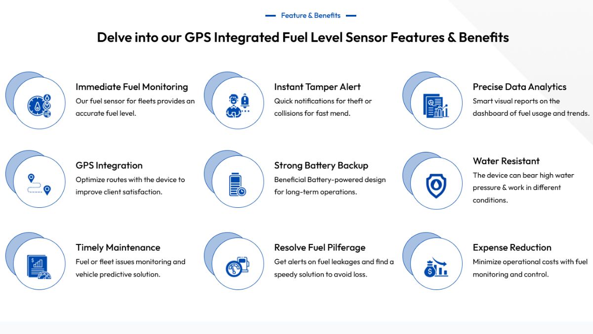 Fuel Level Sensor Benefits